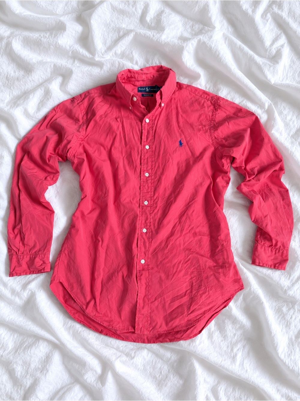 Ralph Lauren Coral Button-Down Oxford Shirt